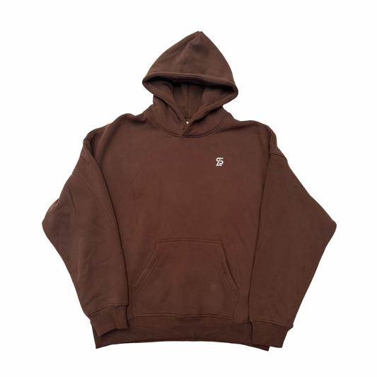 "With God All Things Are Possible" Hoodie - Brown